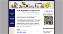 Desktop Screenshot of house-building-tips.net